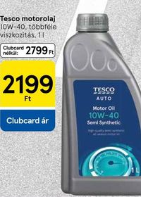 Tesco motorolaj – Tesco