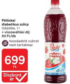 Pölöskei diabetikus szörp – Tesco