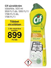 Cif súrolókrém – Tesco