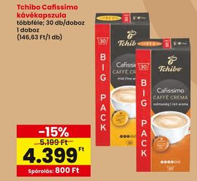 Tchibo Cafissimo kávékapszula – Spar