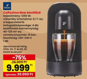 Tchibo Cafissimo Now kávéfőző – Spar