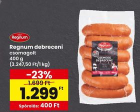 Regnum debreceni – Spar