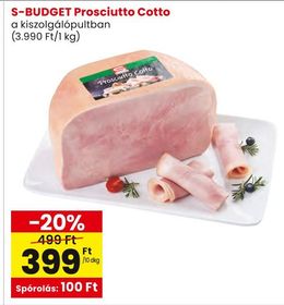 S-BUDGET Prosciutto Cotto – Spar