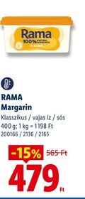 RAMA Margarin – Lidl