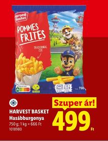 HARVEST BASKET Hasábburgonya – Lidl