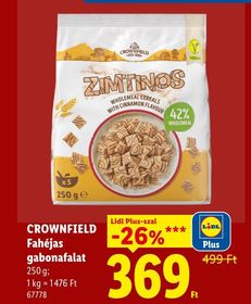 CROWNFIELD Fahéjas gabonafalat – Lidl