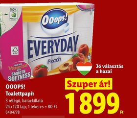 OOOPS! Toalettpapír – Lidl