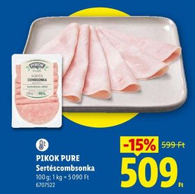 PIKOK PURE Sertéscombsonka – Lidl