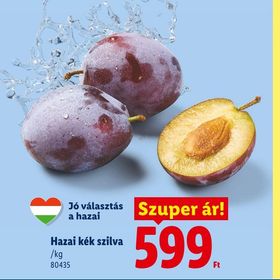Hazai kék szilva – Lidl