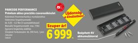 PARKSIDE PERFORMANCE Prémium akkus precíziós csavarozókészlet – Lidl
