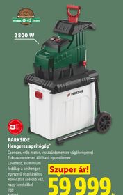PARKSIDE Hengeres aprítógép – Lidl