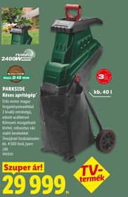 PARKSIDE Késes aprítógép – Lidl