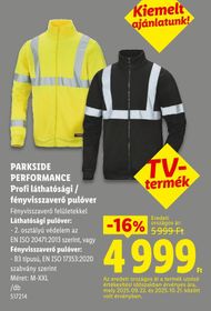 PARKSIDE PERFORMANCE Profi láthatósági / fényvisszaverő pulóver – Lidl