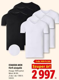 ESMARA MEN Férfi alsópóló – Lidl