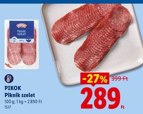 PIKOK Piknik szelet – Lidl