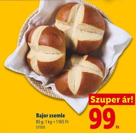 Bajor zsemle – Lidl