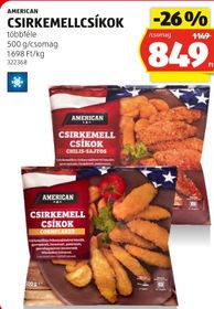 AMERICAN CSIRKEMELLCSÍKOK – Aldi
