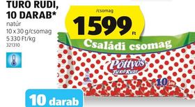 PÖTTYÖS TÚRÓ RUDI, 10 DARAB* – Aldi