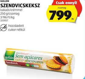 GULLON SZENDVICSKEKSZ – Aldi
