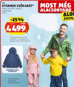 L&D GYERMEK ESŐKABÁT – Aldi