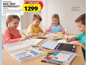 HOME CREATION RAJZ- VAGY FESTŐKÉSZLET* – Aldi