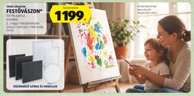 HOME CREATION FESTŐVÁSZON* – Aldi