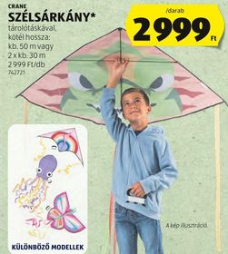 CRANE SZÉLSÁRKÁNY* – Aldi