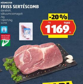 HÚSMESTER FRISS SERTÉSCOMB – Aldi