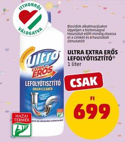 Ultra ULTRA EXTRA ERŐS LEFOLYÓTISZTÍTÓ* – Penny