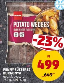 PENNY FŰSZERES BURGONYA – Penny
