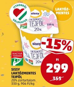 SISSY LAKTÓZMENTES TEJFÖL – Penny