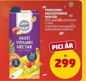 PURISSIMA MULTIVITAMIN NEKTÁR – Penny