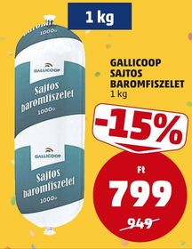 GALLICOOP SAJTOS BAROMFISZELET – Penny