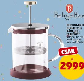 Berlinger Haus BERLINGER HAUS DUGATTYÚS KÁVÉ- ÉS TEAFŐZŐ – Penny