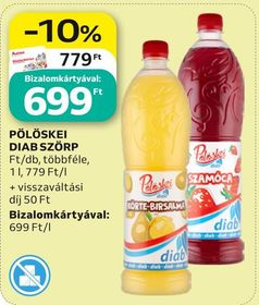 PÖLÖSKEI DIAB SZÖRP – Auchan
