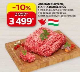 Auchan AUCHAN KEDVENC MARHA DARÁLTHÚS – Auchan