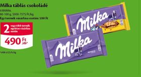 Milka táblás csokoládé – Ecofamily