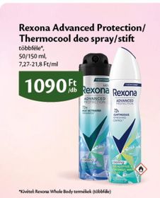 Rexona Advanced Protection/Thermocool deo spray/stift – Ecofamily