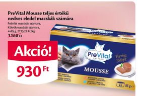 PreVital Mousse teljes értékű nedves eledel macskák számára – Ecofamily