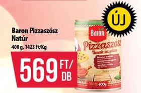 Baron Pizzaszósz Natúr – Coop