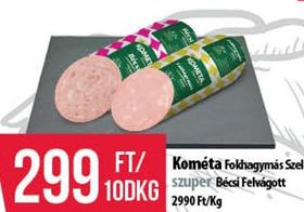 Kométa Fokhagymás Szelet szuper Bécsi Felvágott – Coop