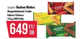 Roshen Wafers Mogyorókrémmel / Csokis-Kakaós / Citromos – Coop