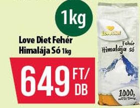 Love Diet Fehér Himalája Só – Coop