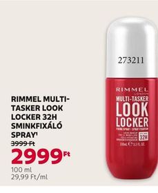 RIMMEL MULTI-TASKER LOOK LOCKER 32H SMINKFIXÁLÓ SPRAY – Rossmann