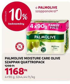 PALMOLIVE MOISTURE CARE OLIVE SZAPPAN QUATTROPACK – Rossmann