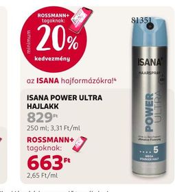 ISANA POWER ULTRA HAJLAKK – Rossmann