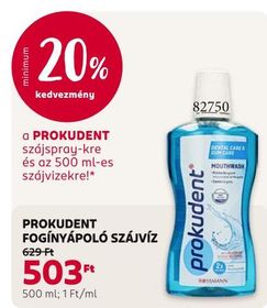 Prokudent PROKUDENT FOGÍNYÁPOLÓ SZÁJVÍZ – Rossmann