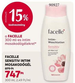 Facelle FACELLE SENSITIV INTIM MOSAKODÓGÉL – Rossmann