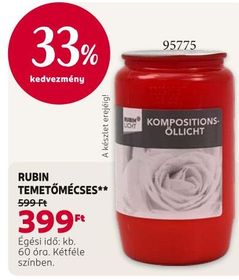 RUBIN TEMETŐMÉCSES** – Rossmann