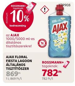 Ajax AJAX FLORAL FIESTA LAGOON ÁLTALÁNOS TISZTÍTÓSZER – Rossmann